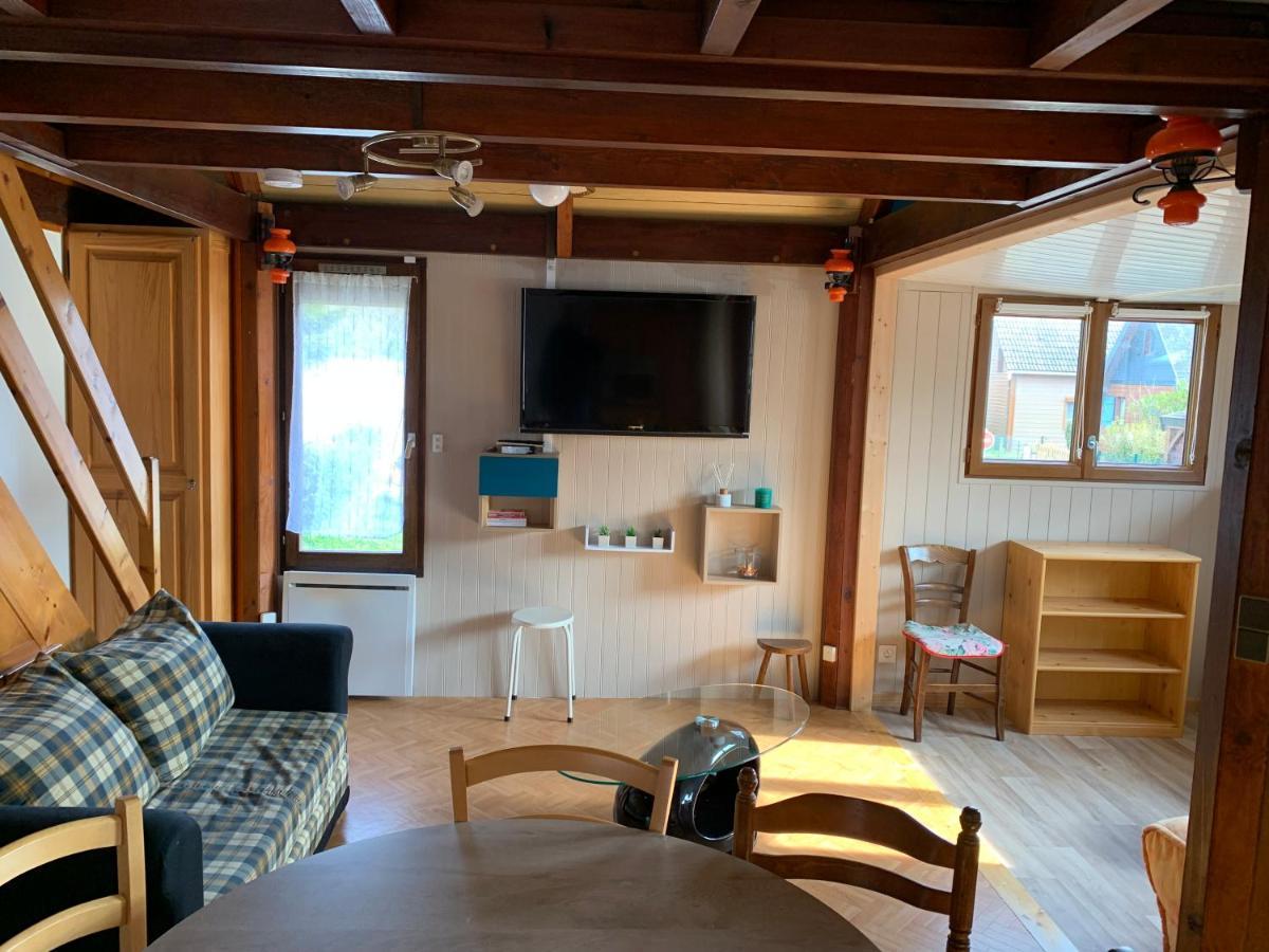 Chaleureux Chalet En Bord De Mer 메르빌프랑세빌플라쥐 외부 사진